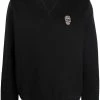 Alexander McQueen skull-patch crew neck sweatshirt