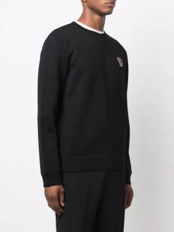 Alexander McQueen skull-patch crew neck sweatshirt