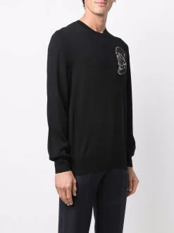 Buy ๐ Alexander McQueen Skull print crew neck sweatshirt ๐ฅฐ 7 Alexander McQueen skull-print crew neck sweatshirt