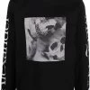 Alexander McQueen graphic-print crew neck sweatshirt