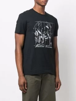 Alexander McQueen graphic-print short-sleeved T-shirt