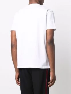 Alexander McQueen skeleton logo-print T-shirt