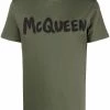 Alexander McQueen logo-print short-sleeved T-shirt
