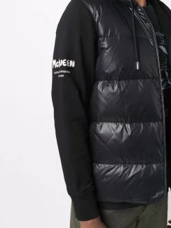 Alexander McQueen padded zip-up jacket