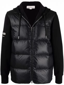 Alexander McQueen padded zip-up jacket
