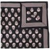 Alexander McQueen skull-motif silk scarf