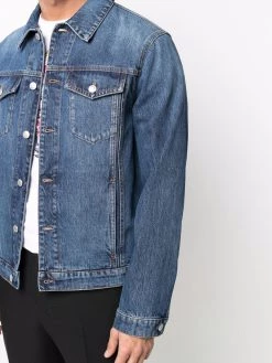 Alexander McQueen long-sleeve denim jacket