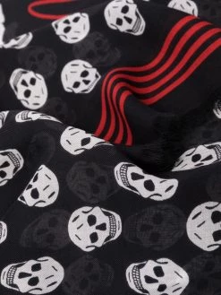 Alexander McQueen all-over skull print scarf