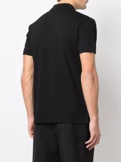 Alexander McQueen crystal-stud polo shirt