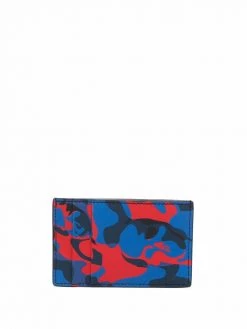 Alexander McQueen abstract print cardholder