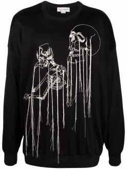 Alexander McQueen skull-print sweatshirt