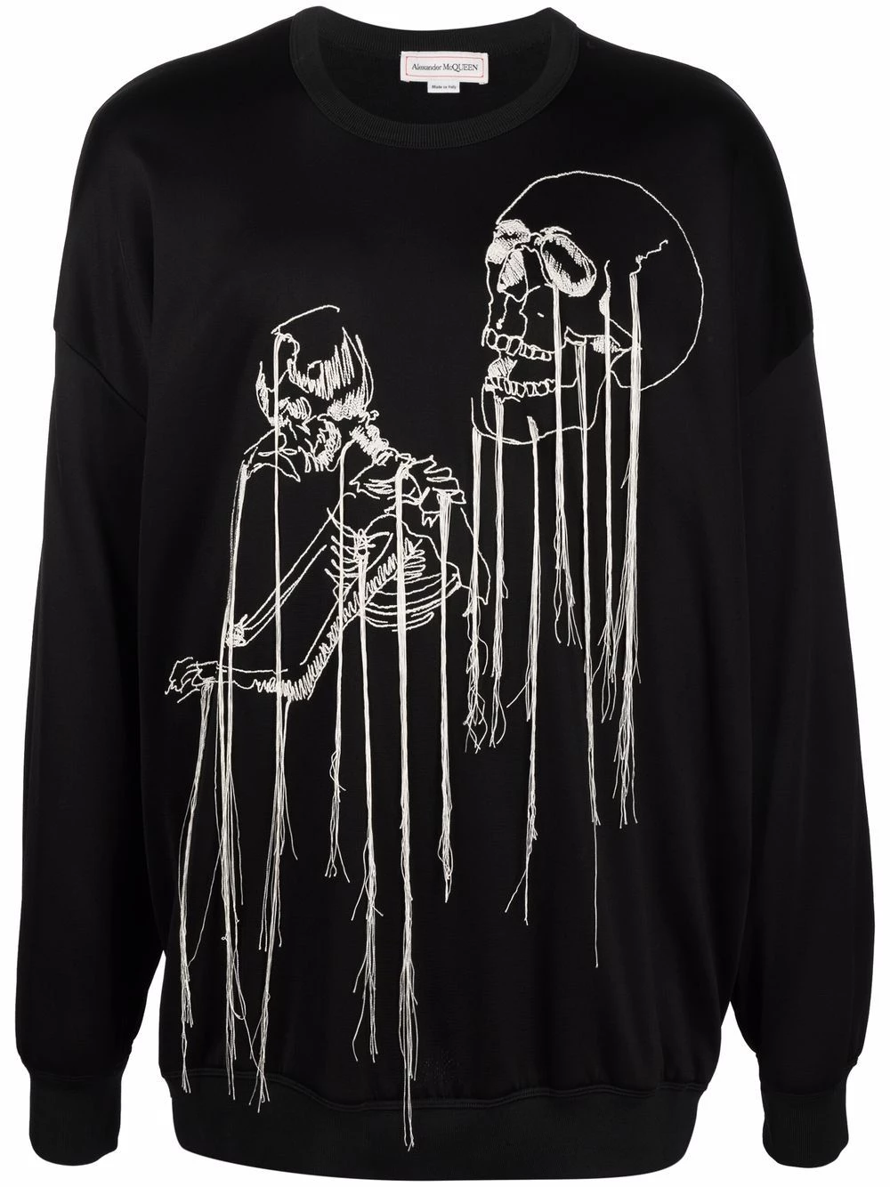 Brand new ๐งจ Alexander McQueen Skull print sweatshirt ๐ 1 Alexander McQueen skull-print sweatshirt