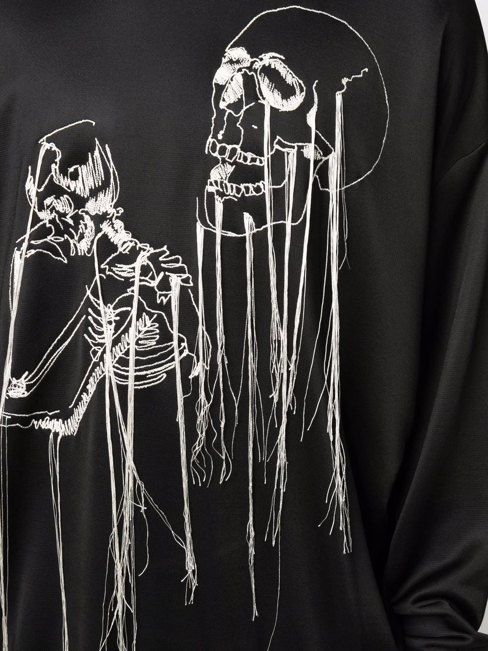 Brand new ๐งจ Alexander McQueen Skull print sweatshirt ๐ 5 Alexander McQueen skull-print sweatshirt