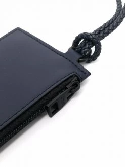 Alexander McQueen logo-print lanyard wallet