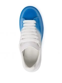 Alexander McQueen dipped leather sneakers