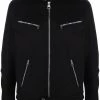 Alexander McQueen biker band collar jacket