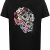 Alexander McQueen sketch skull print T-shirt