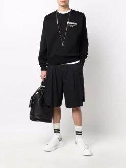 Alexander McQueen logo-print crewneck sweatshirt