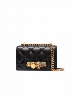 Alexander McQueen mini jewelled satchel crossbody bag