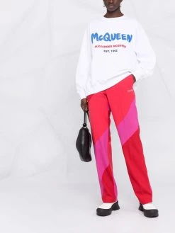 Alexander McQueen McQueen Graffiti logo sweatshirt