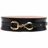 Alexander McQueen Antique Hook leather waist belt