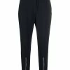 Alexander McQueen cropped high-waist trousers