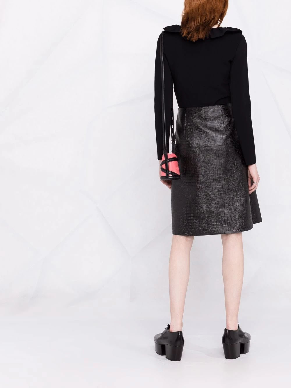 Best deal ⌛ Alexander McQueen Ruffled long sleeve jumper ✔️ 4 Alexander McQueen ruffled long-sleeve jumper