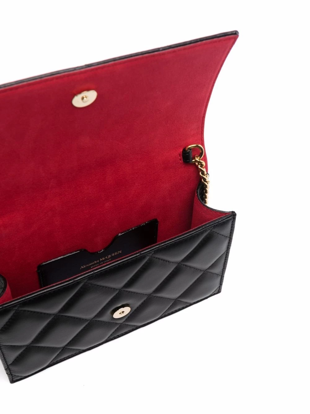 Budget ⌛ Alexander McQueen Skull logo quilted clutch ✨ 6 Alexander McQueen skull-logo quilted clutch