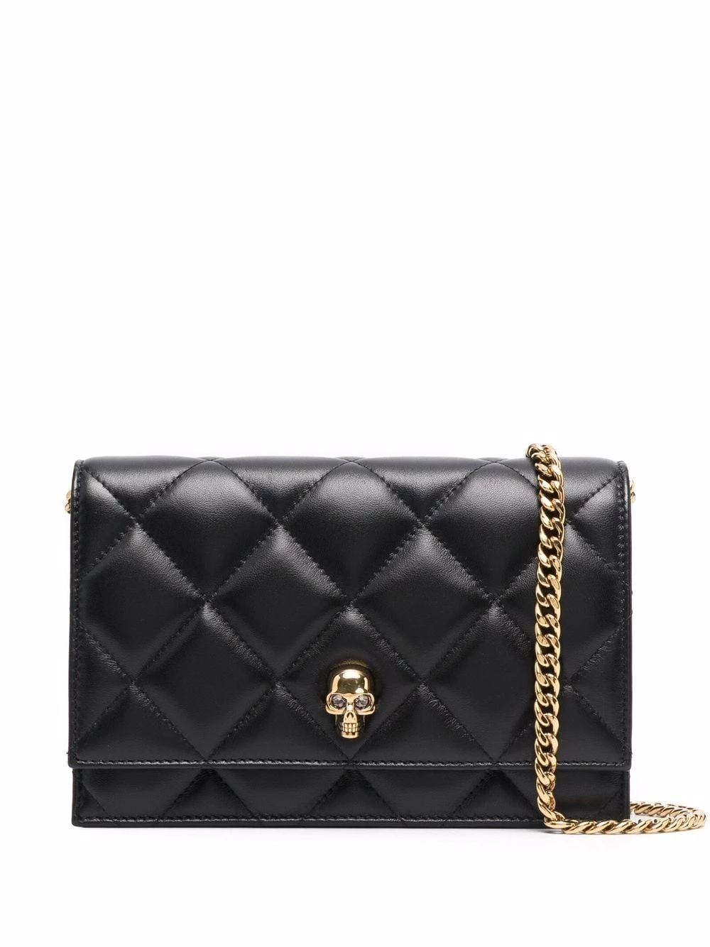 Budget ⌛ Alexander McQueen Skull logo quilted clutch ✨ 1 Alexander McQueen skull-logo quilted clutch