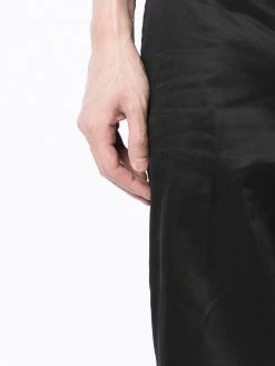 Alexander McQueen high-waist straight-leg trousers