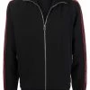 Alexander McQueen logo side-panel zipped sweatshirt