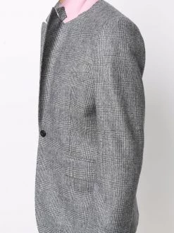 Alexander McQueen peak-lapel wool blazer