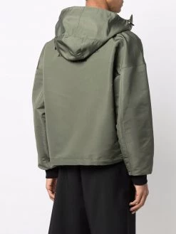 Alexander McQueen logo-printed windbreaker