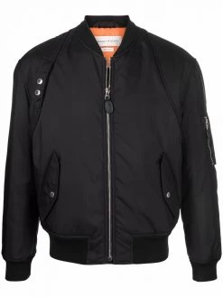 Alexander McQueen harness bomber jacket