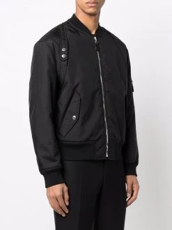 Alexander McQueen harness bomber jacket