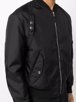 Alexander McQueen harness bomber jacket