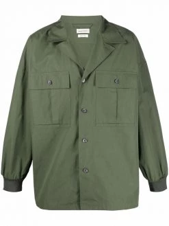 Alexander McQueen graffiti-print shirt jacket