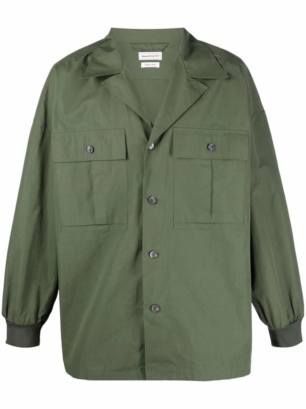 Outlet 🛒 Alexander McQueen Graffiti print 👕 shirt jacket 😀 1 Alexander McQueen graffiti-print shirt jacket