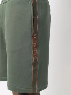 Alexander McQueen logo-tape sweat pants