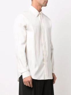 Alexander McQueen button-up silk shirt