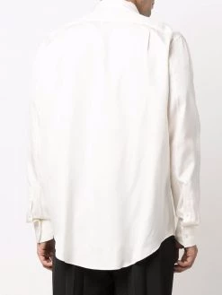 Alexander McQueen button-up silk shirt