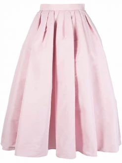 Alexander McQueen full pleated midi skirt