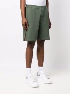 Deals π Alexander McQueen Logo tape sweat shorts π 7 Alexander McQueen logo-tape sweat shorts