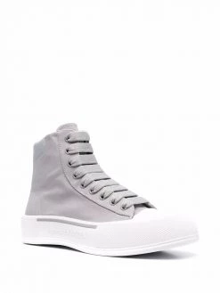 Alexander McQueen high-top lace-up sneakers