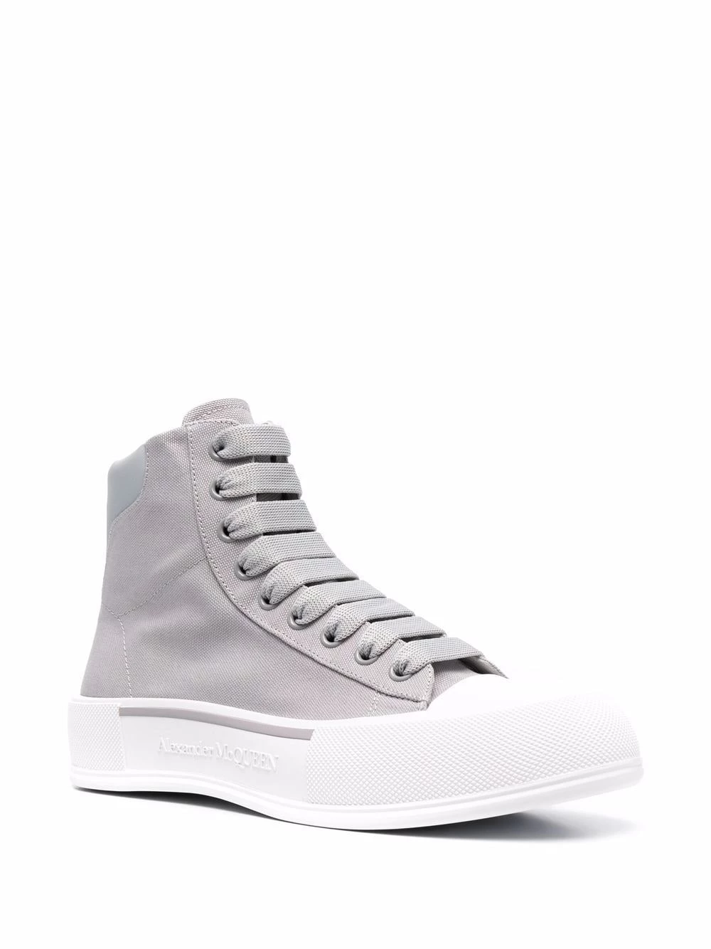 Outlet โจ Alexander McQueen High top lace up ๐ sneakers ๐ 2 Alexander McQueen high-top lace-up sneakers