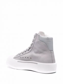 Outlet โจ Alexander McQueen High top lace up ๐ sneakers ๐ 6 Alexander McQueen high-top lace-up sneakers