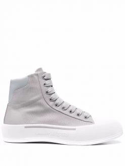 Alexander McQueen high-top lace-up sneakers