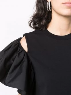 Alexander McQueen ruffled cotton dress