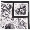 Alexander McQueen sea life-print silk scarf