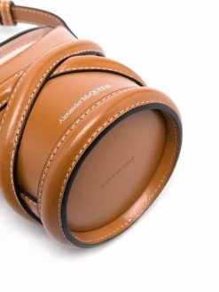 Alexander McQueen The Curve Mini leather shoulder bag